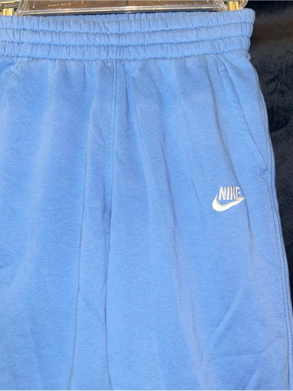 EUC M Nike Kids Blue Periwinkle Fleece Jogger Pants